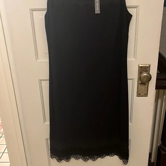 The Limited black, size L, lace like detailing in top and bottom - Picture 3 of 8